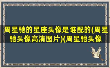 周星驰的星座头像是谁配的(周星驰头像高清图片)(周星驰头像 微信)